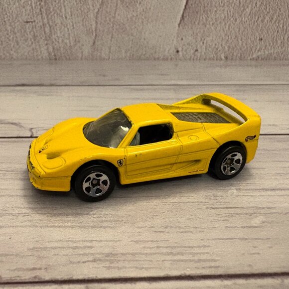 Hot Wheels 2000 Ferarri F50 Yellow Car 1999 Mattel (SKU: 291TO) - Picture 1 of 5